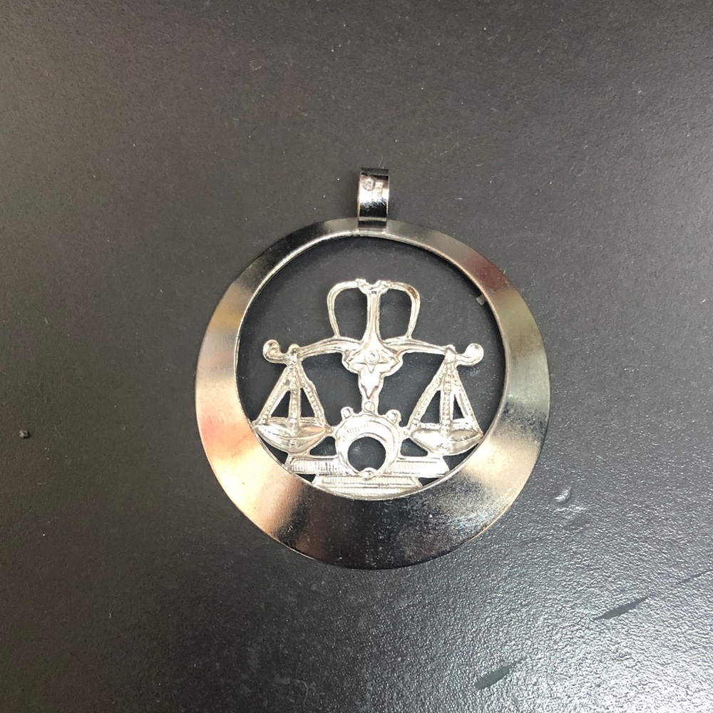 Silver Scale Pendant